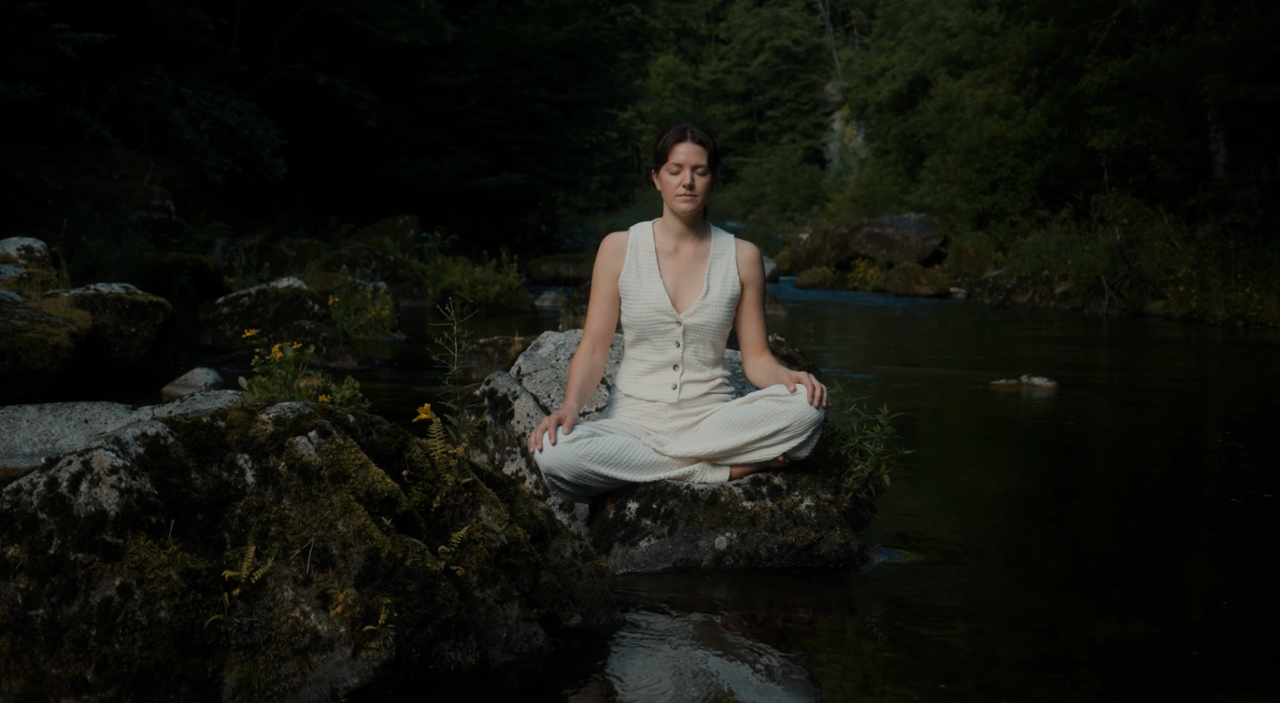Breathwork Session in ruhiger Atmosphäre