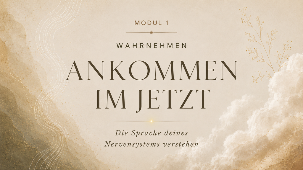 The humanOS™ - Modul 1: Wahrnehmen